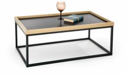 Halmar VESPA asztal, natúr / fekete - sprintbutor