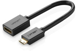 UGREEN 20137 Mini HDMI HDMI adapter, 22cm (fekete) (20137) - mi-one