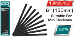 TOTAL - SET LAME MINI-FIERASTRAU 150MM/6" 24T PowerTool TopQuality