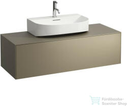 Laufen Sonar 117, 5x45, 5x34 cm-es 1 fiókos alsószekrény H816341, H816342 mosdókhoz, Titanium H4054510340421 (H4054510340421)