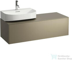 Laufen Sonar 117, 5x45, 5x34 cm-es 1 fiókos alsószekrény H816341, H816342 mosdókhoz, Titanium H4054520340421 (H4054520340421)
