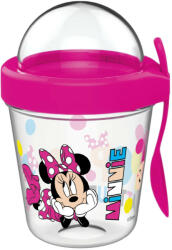  Disney Minnie pohár snack tartó fedéllel és kanállal 350 ml (NVT832031) - kidsfashion