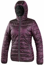 CXS Geacă iarnă de damă cu două feţe CXS OCEANIA - Violet / neagră | 3XL (1210-117-460-97)