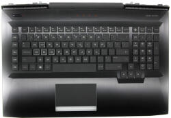 HP Omen 17-AN100, 17T-AN100 gyári új görög háttér-világításos billentyűzet modul touchpaddal (230W, nagy Center-Pin nyílás) (L14992-151)