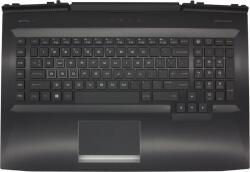HP Omen 17T-AN100, 17-AN1 gyári új fekete-fehér holland háttér-világításos billentyűzet modul touchpaddal (230W, nagy Center-Pin DC nyílás) (L14992-B31)