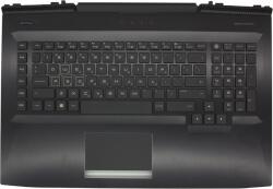 HP Omen 17-AN000, 17-AN100, 17T-000, 17T-100 sorozathoz gyári új fekete görög billentyűzet modul touchpaddal (L14991-151)