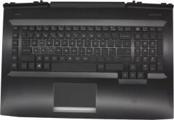 HP Omen 17T-AN100, 17-AN1 gyári új fekete-fehér UK angol háttér-világításos billentyűzet modul touchpaddal (230W, nagy Center-Pin DC nyílás) (L14992-031)