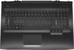 HP Omen 17T-AN100, 17-AN1 gyári új fekete-fehér francia háttér-világításos billentyűzet modul touchpaddal (230W, nagy Center-Pin DC nyílás) (L14992-051)
