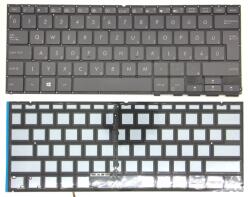 ASUS ZenBook Flip S UX370UA MAGYAR háttér-világításos szürke-fekete laptop billentyűzet (90NB0EN2-R30131)