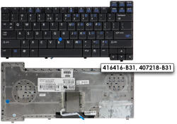 HP Compaq nc8430, nx8410, nx8420, nw8440 gyári új nemzetközi angol billentyűzet (416416-B31, 407218-B31)