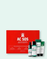 Some By Mi Savas arcápoló készlet problémás bőrre Aha-Bha-Pha 30 Days Miracle Ac S. O. S Kit - 30 ml, 10 ml, 20 g, 30 ml