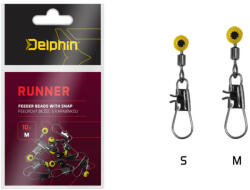 Feeder futó és forgó kapoccsal Delphin RUNNER / 10db M (101000450)