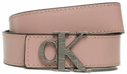 Calvin Klein Jeans Curea de Damă Calvin Klein Jeans Mono Hardware Leather Belt 30mm K60K610364 Roz