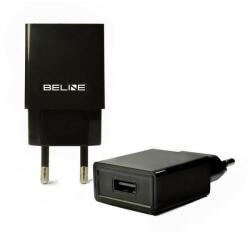 Beline hálózati töltő 1xUSB csatlakozóval 1A fekete (csak fej)