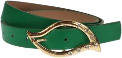 Ciucaleti Shoes Curea dama, casual-eleganta, din piele ecologica, latime 2.5 cm, verde - CRD024V