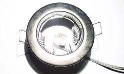 V-TAC 778 beépíthető fix kerek lámpatest GU5.3 foglalattal (szatén nikkel) (vt 778 fix sn gu53)
