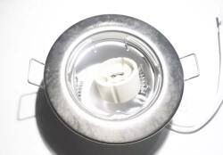 V-TAC 778 beépíthető fix kerek lámpatest GU10 foglalattal (szatén nikkel) (vt 778 fix sn gu10)