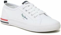 Pepe Jeans Teniși Pepe Jeans Brady Basic Boy PBS30549 White 800