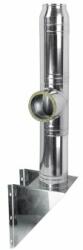 KAMINHORN Cos de fum profesional din inox, dublu izolat, 150/90/5, pornire consola (K15051)