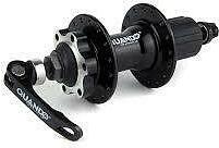 QUANDO KT-MR5R, 24H AERO, FOR DISC, ALL, QR, CASSETTE, 8/9SP, OLD 135mm, PCD 58mm, BLACK MATT (RH0007)