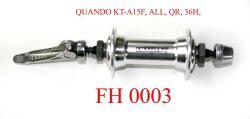 QUANDO KT-A15F, 36H, ALLOY, QR - KT-204N, M9*100*108mm, "VELOTEC" LOGO, NATURAL (FH0003)
