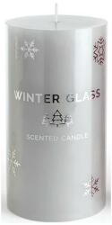 ARTMAN Lumânare parfumată, gri, 7x13cm - Artman Winter Glass
