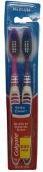 Colgate Set „Expertul curățeniei, duritate medie, mov + roz închis - Colgate Expert Cleaning Medium Toothbrush