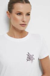 Medicine t-shirt női, fehér - fehér S - answear - 4 990 Ft