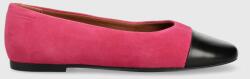 Vagabond Shoemakers velúr balerina Jolin rózsaszín, 5508.642. 93 - rózsaszín Női 37