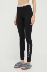 Emporio Armani Underwear leggings otthoni viseletre szürke, nyomott mintás - szürke XS