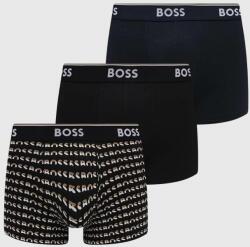 Boss boxeralsó 3 db fekete, férfi - fekete S - answear - 11 090 Ft