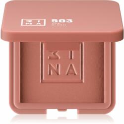 3INA The Blush fard de obraz compact culoare 503 - Nude Pink 7, 5 g