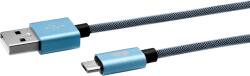 EGO Cablu EGO Date Micro Usb 3A 2m Albastru (4901688100333)