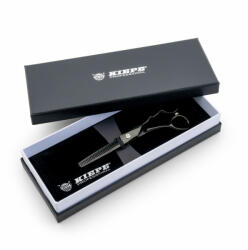 Kiepe Professional Foarfeca de filat dreapta 30 dinti 6 inci Monster Cut Black Titanium (KI2814T30)