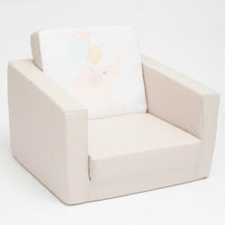 NEW BABY Gyermek kihajtható fotel New Baby Elephant bézs