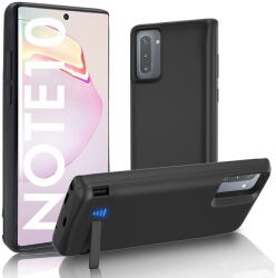 Techsuit Husa Husa pentru Samsung Galaxy Note 10 4G / Note 10 5G cu Baterie de 5000mAh - Techsuit Power Pro - Black (KF237259) - pcone