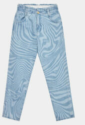 GUESS Pantaloni din material J3YA09 D4WF0 Albastru Relaxed Fit
