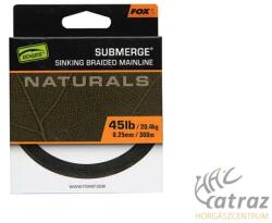 FOX Submerge Naturals Braid Sinking Braided Mainline 300 méter 0, 25 mm - Fox Fonott Süllyedő Főzsinór (CBL026)