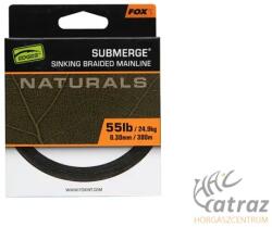 FOX Submerge Naturals Braid Sinking Braided Mainline 300 méter 0, 30 mm - Fox Fonott Süllyedő Főzsinór (CBL028)