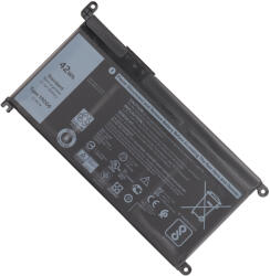 Dell YRDD6 gyári új 3 cellás 42Wh akkumulátor (YRDD6) - laptophardware