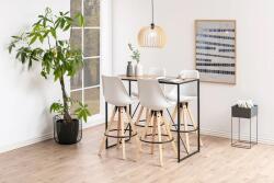 LuxD Design bárasztal Maille 120 cm vad tölgy