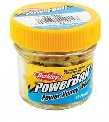 Berkley Viermi Artificiali Berkley Powerbait Honey Worms, Galben, 2.5cm, 55buc (P.1089418)