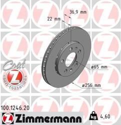 ZIMMERMANN Disc frana ZIMMERMANN COAT Z 100.1246. 20 (100.1246.20)