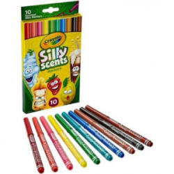 Crayola Crayola: 10 darabos illatos, vékony filctoll (58-5071)