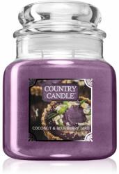 The Country Candle Company Coconut & Blueberry Tart lumânare parfumată 453 g