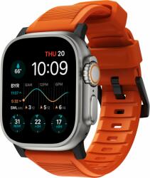 Nomad Rugged Strap Apple Watch 42/44/45/Ultra 49mm - Orange/Black (NM01217985)
