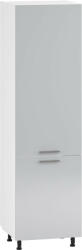 Halmar VENTO DU-60/214 magas kamraszekrény, szín: fehér/világosszürke - smartbutor