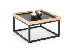 Halmar VESPA S asztal, natúr / fekete - smartbutor