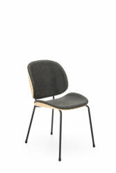 Halmar K467 szék natúr tölgy / sötétszürke - smartbutor