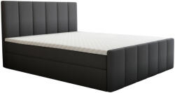 TEMPO KONDELA Boxspring ágy, 140x200, szürke, STAR - smartbutor